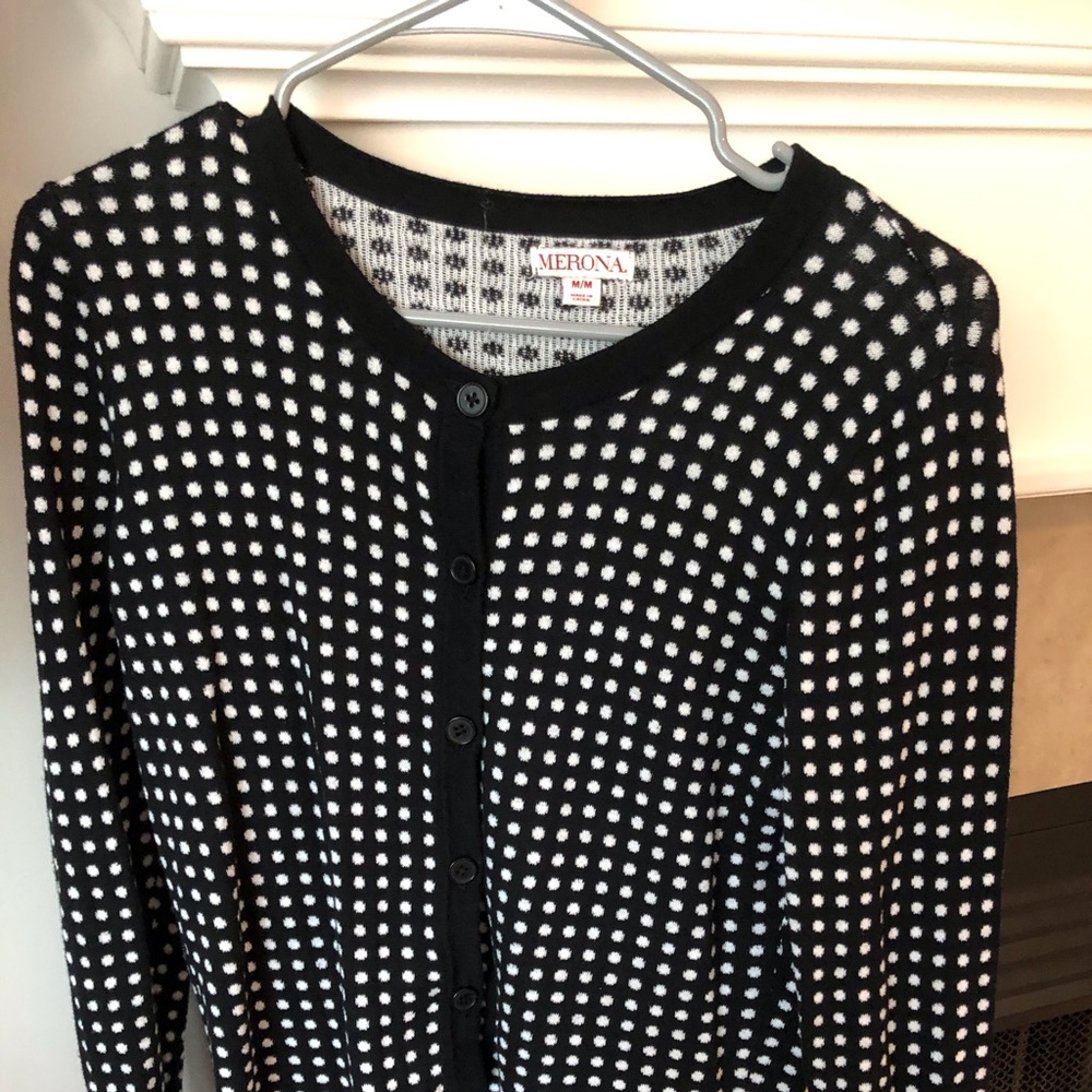 Merona Black Cardigan